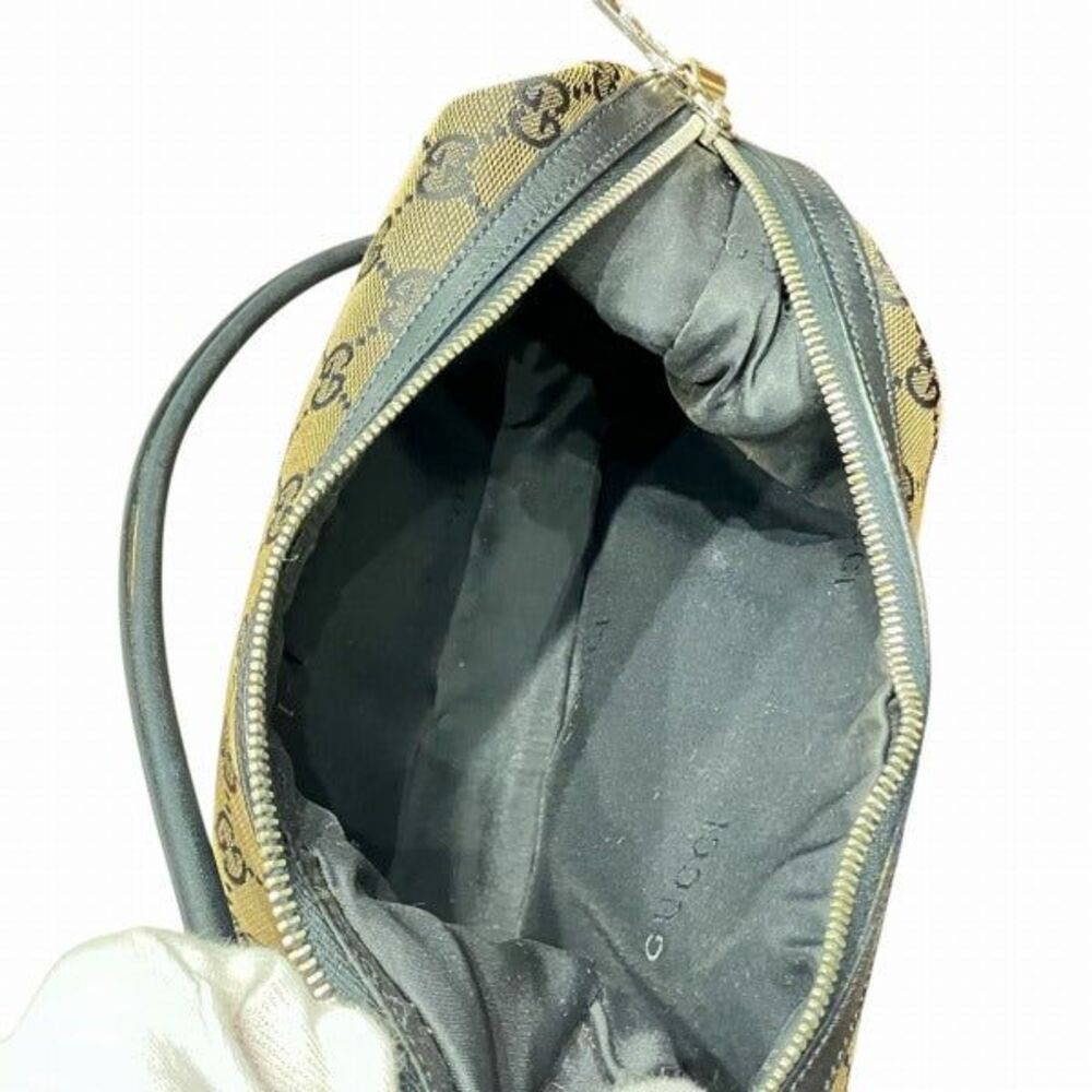 Gucci Canvas Leather Shoulder Bag - Picture 6 of 6